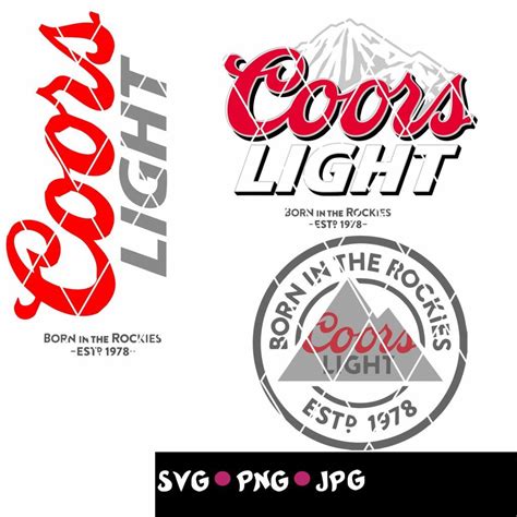 Coors Light Vector Svg Svg Images Collections