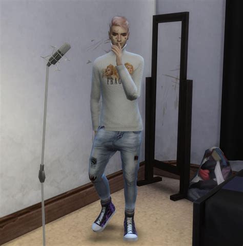 Did My Best To Make Peep In The Sims 4 Lilpeep