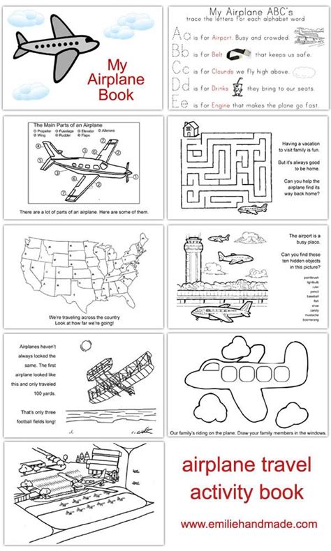 Printable Airplane Activities