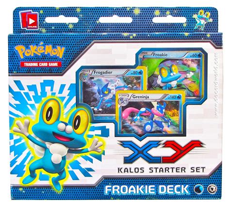 It was first published in october 1996 by media factory in japan. Pokemon Trading Card Game X & Y Starter Sets: Froakie Deck ...