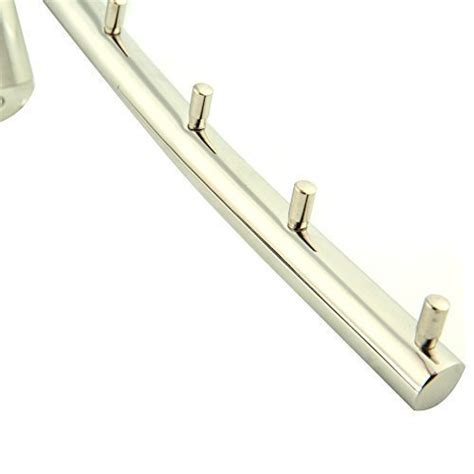 2 Pack Newdora Folding Wall Mounted Clothes Hanger Rack Clothes Hook