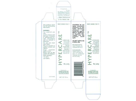 Hypercare Solution 375 Ml Stratus Pharmaceuticals Inc Rx