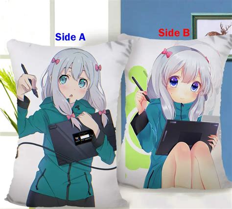 Japanese Anime Eromanga Sensei Izumi Sagiri Rectangle Pillow Cases Pillowcase Pillow Case