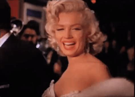 Marilyn Monroe Smiling At An Event
