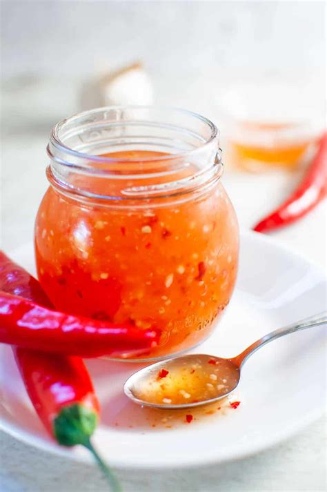 Easy Sugar Free Sweet Chilli Sauce In 10 Minutes Recipe Sweet Chilli Sweet Chilli Sauce