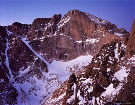 Dawn At The Diamond Rocky Mountain National Park Colorado Mountain