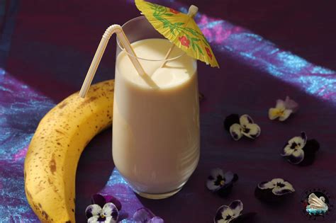 Milkshake bananes cannelle