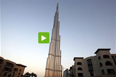 Dubaï La Burj Khalifa Officiellement Tour La Plus Haute Du Monde