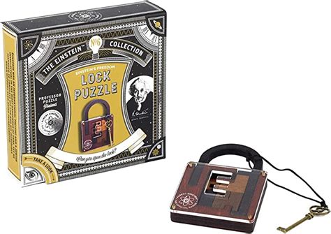 The Einstein Collection Lock Puzzle Tricky Padlock Brain
