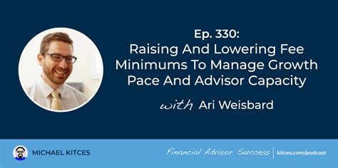 Fa Success Ep 330 Raising And Lowering Fee Minimums To Manage Growth