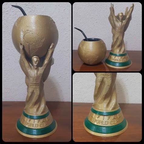 Archivo Stl Mate Copa Del Mundo Desmontable 🧉・objeto De Impresión 3d