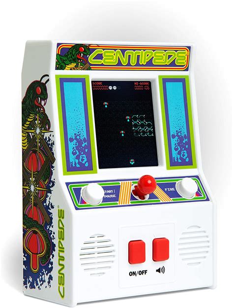 Arcade Classics Centipede Retro Handheld Arcade Game Retro Play Authentic 80s Graphics