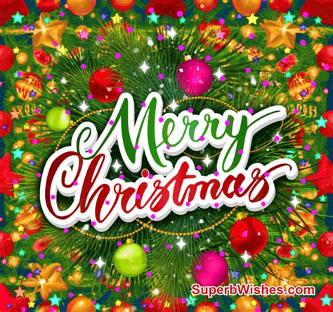 Beautiful Merry Christmas Animated 