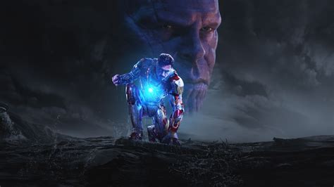 Iron Man Infinity Gauntlet Wallpapers Bigbeamng
