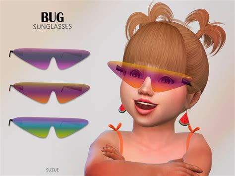 The Sims Resource Bug Sunglasses Toddler