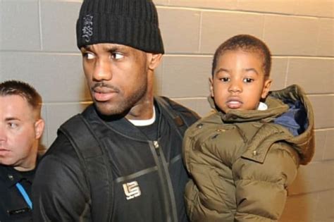 Lebron james jr (bronny), lebron james, and bryce maximus james (image source). LeBron James and Bryce Maximus James