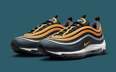 The Air Max 97 Is Back In Black University Gold And Green House Of Heat