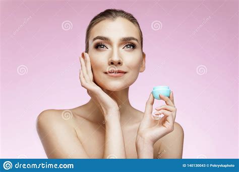 Skin Care And Beauty Concept Stock Image Image Of Smiled Cosmetology
