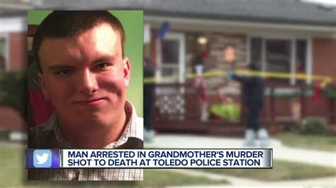Man Arrested In His Grandmothers Murder Shot To Death In Toledo Police Station