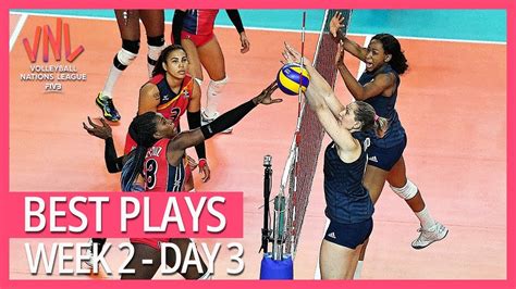 Best Volleyball Plays Week2 Day3 Women S Vnl 2019 Youtube