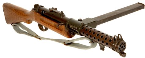 Deactivated Old Spec Wwii Lanchester Submachine Gun Mki Allied