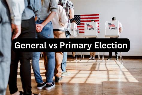 General Vs Primary Election Whats The Difference Have Fun With History