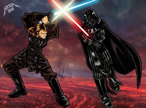 Anakin Versus Vader By Azzh316 On Deviantart