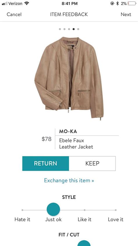 The faux leather top come in all styles and fashions, making your wardrobe full of enviable collections. Mo-Ka Ebele Faux Leather Jacket | Stitch fix jacket, Faux ...