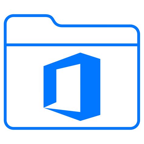 Microsoft Folder Icon At Collection Of Microsoft