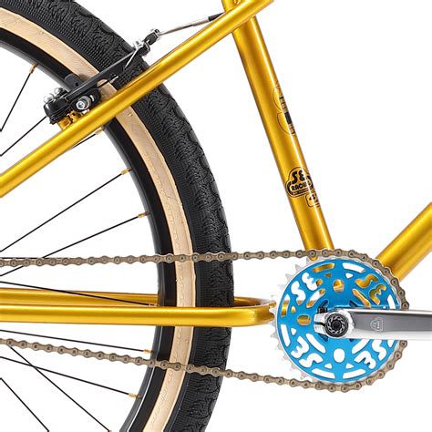 Se Bikes Om Flyer 26 Bmx Bike Retro Series Gold