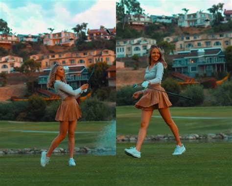 All About Claire Hogle As Golf Influencer Dubbed The Next Paige Spiranac