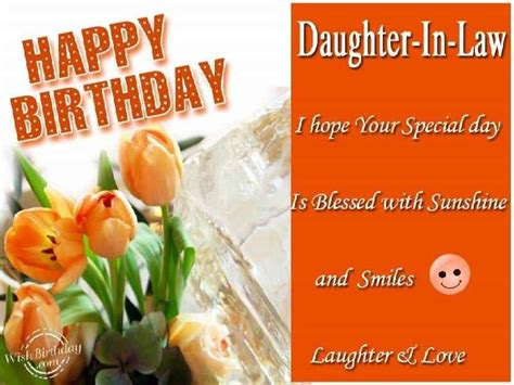 18 Inspiration Images Of Special Birthday Wishes For Daughter In Law