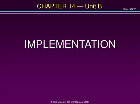 Ppt Chapter 14 — Unit B Powerpoint Presentation Free Download Id