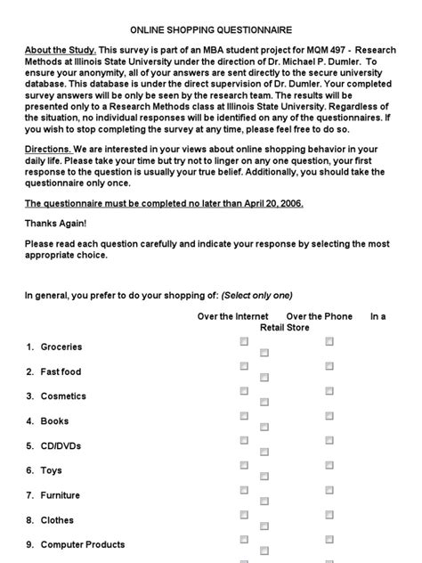 We did not find results for: Online Shopping Questionnaire | Online Shopping | Survey ...
