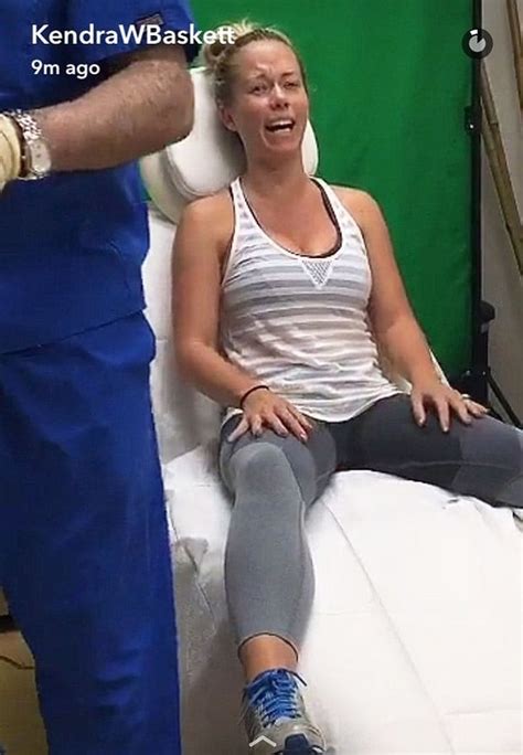 Kendra Wilkinson Snapchats Her First Botox Procedure: 'I'm Finally