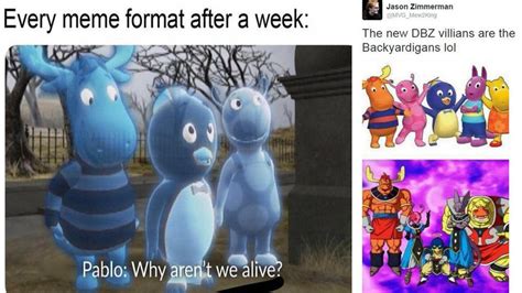 Here They Are Again 15 Memes From The Backyardigans Know Your Meme