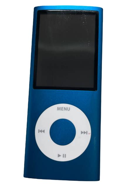 Apple Ipod Nano 4th Generation 8gb Blue Mp3 Audiovideo Player