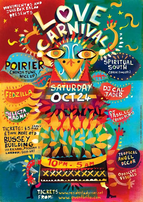 Love Carnival Posters On Behance Carnival Posters Art Deco Logo