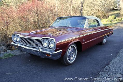 1964 Chevrolet Impala Ss 409 Convertible Restored Gorgeous Classic