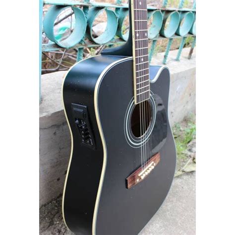 Jual Gitar Semi Akustik Akustik Elektrik Blackdoff Eq 7545 R Shopee