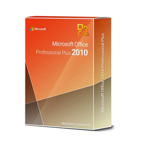 Microsoft Office 2010 Professional Plus 1 Pc 34700dkk Ean