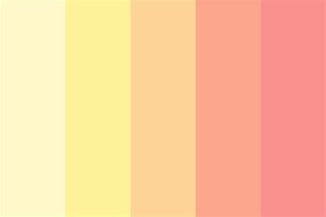 Pastel Sunset Color Palette