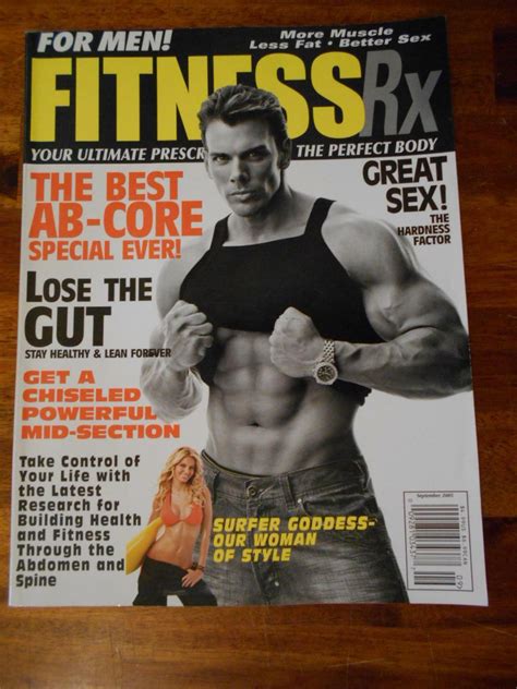 FITNESS Rx Bodybuilding Muscle Magazine FRANK SEPE 9 05 EBay
