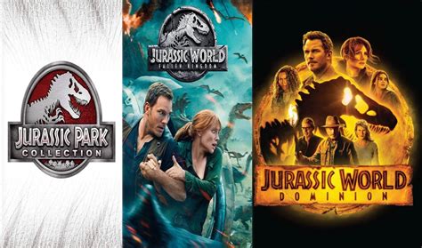 Jurassic Park Dvd Series Box Set Includes All 6 Movies Pristine Sales