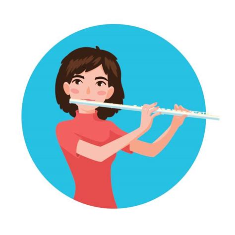 Royalty Free Flautist Clip Art Vector Images And Illustrations Istock