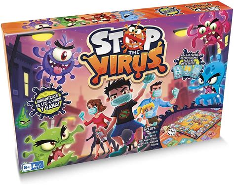 .juego de mesa.si te gustan los virus juego de mesa y los juegos de mesa generalmente o sea un señor juego.en nuestra página web te enseñamos. Stop Virus - Juego de Mesa — Juguetesland