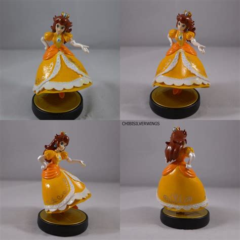 Daisy Peach Amiibo By Chibisilverwings On Deviantart Princesa Daisy