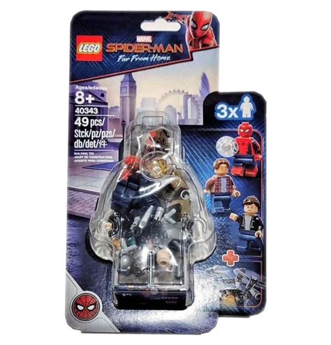Lego Marvel Spider Man 40343 Minifigure Pack Revealed