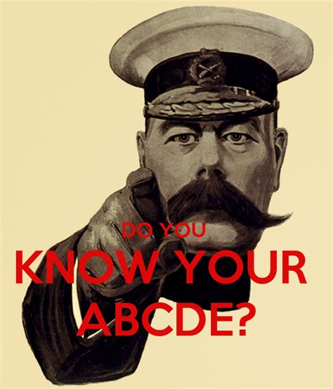 Do You Know Your Abcde Poster Sip Keep Calm O Matic