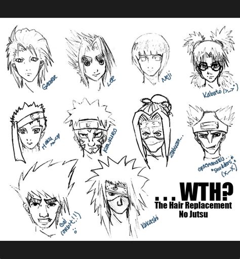 Naruto-Style: Hair Replacement by IceAngel30 on DeviantArt